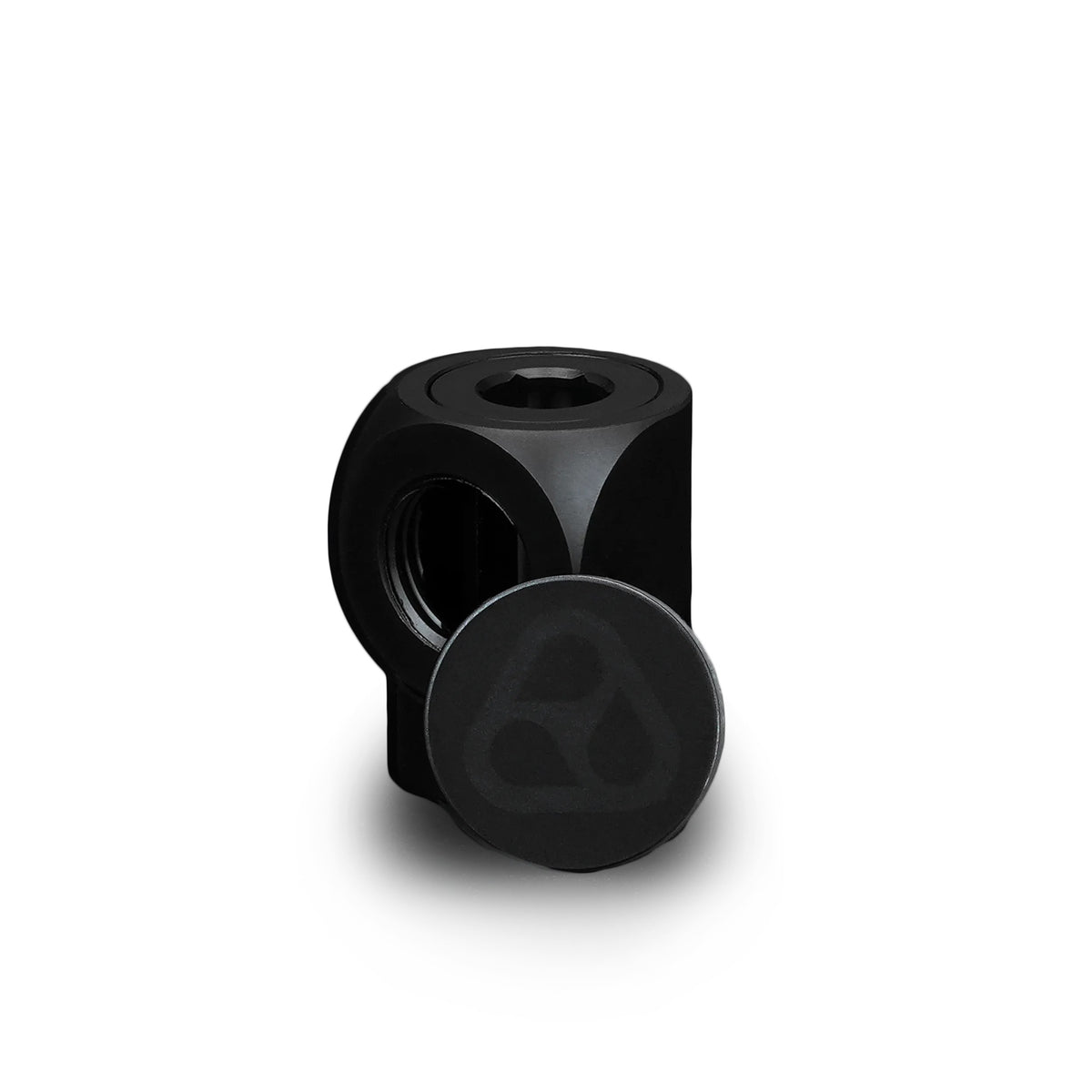 Thermal Grizzly DeltaMate Rotary - Adaptador Rotativo FF90° (hembra-hembra 90°), Negro (G1/4")