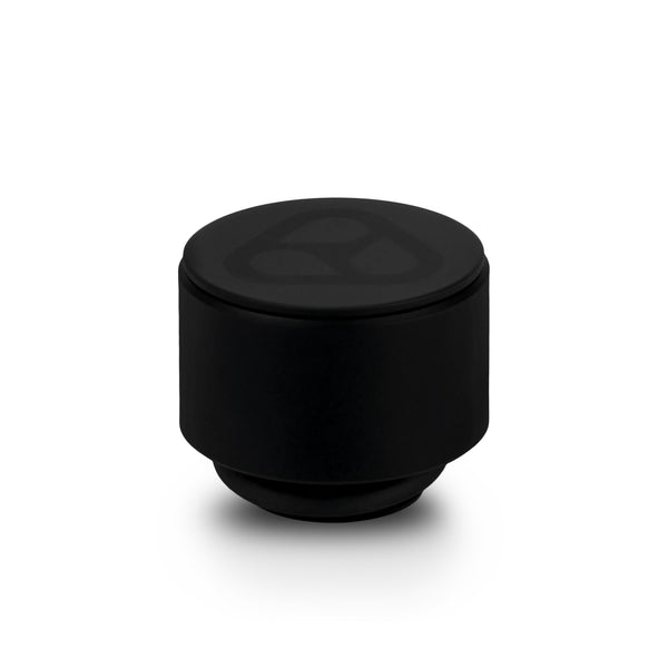Thermal Grizzly DeltaMate Drain Valve Negro — Válvula de drenaje G1/4" con conector rápido de 10 mm
