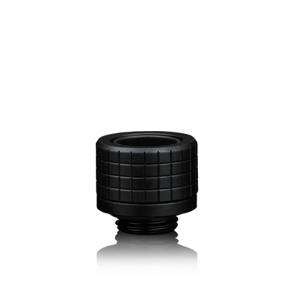 Thermal Grizzly DeltaMate Fitting HT14 Negro — Conector para tubo rígido (hard-tube) 14 mm, rosca G1/4"