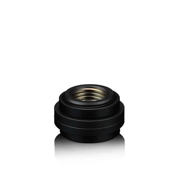 Thermal Grizzly DeltaMate - Conector Pasamuros (Pass-Through) G1/4" - Negro