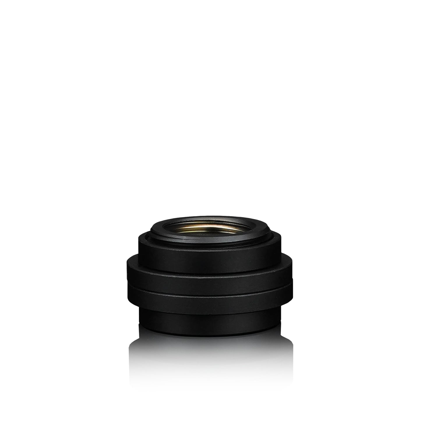 Thermal Grizzly DeltaMate - Conector Pasamuros (Pass-Through) G1/4" - Negro