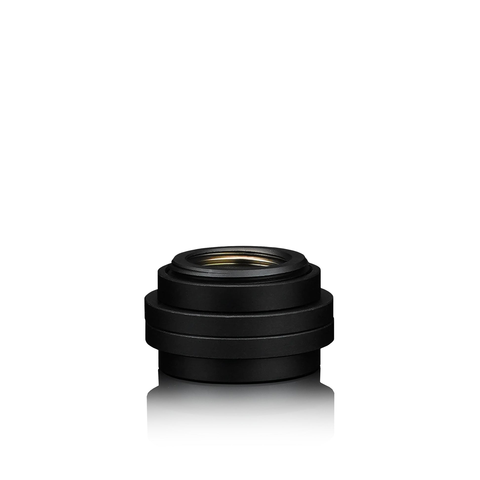 Thermal Grizzly DeltaMate - Conector Pasamuros (Pass-Through) G1/4" - Negro