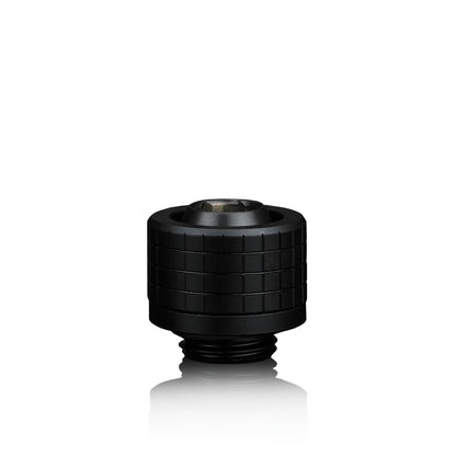 Thermal Grizzly DeltaMate Fitting ST13 Negro — Conector para tubo blando (soft-tube) 13/10 mm, rosca G1/4"