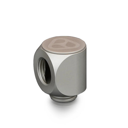 Thermal Grizzly DeltaMate Rotary - Adaptador Rotativo 90°, Níquel Mate (G1/4")
