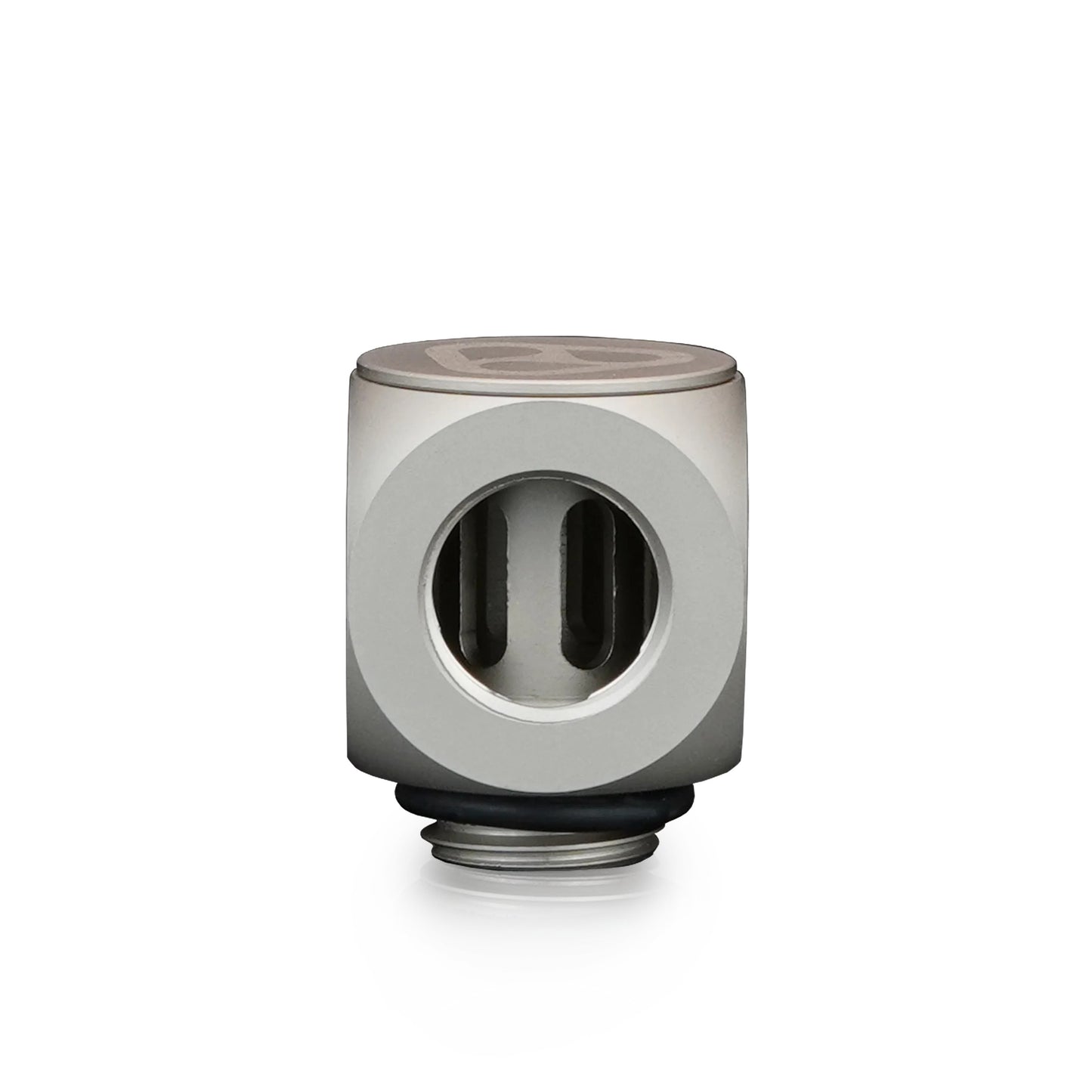 Thermal Grizzly DeltaMate Rotary - Adaptador Rotativo 90°, Níquel Mate (G1/4")