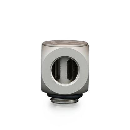 Thermal Grizzly DeltaMate Rotary - Adaptador Rotativo 90°, Níquel Mate (G1/4")