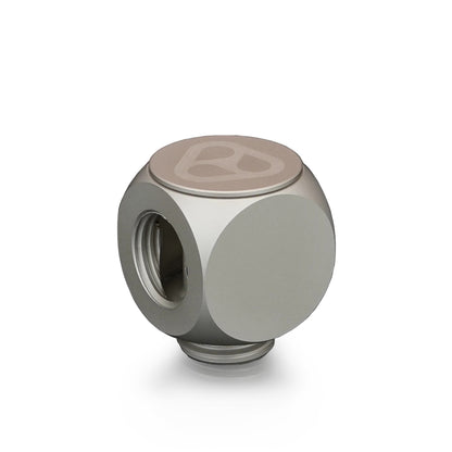 Thermal Grizzly DeltaMate Rotary - Adaptador Rotativo en T, Níquel Mate (G1/4")