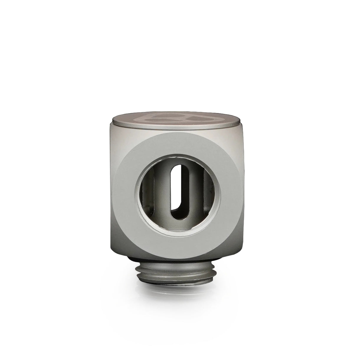 Thermal Grizzly DeltaMate Rotary - Adaptador Rotativo en T, Níquel Mate (G1/4")