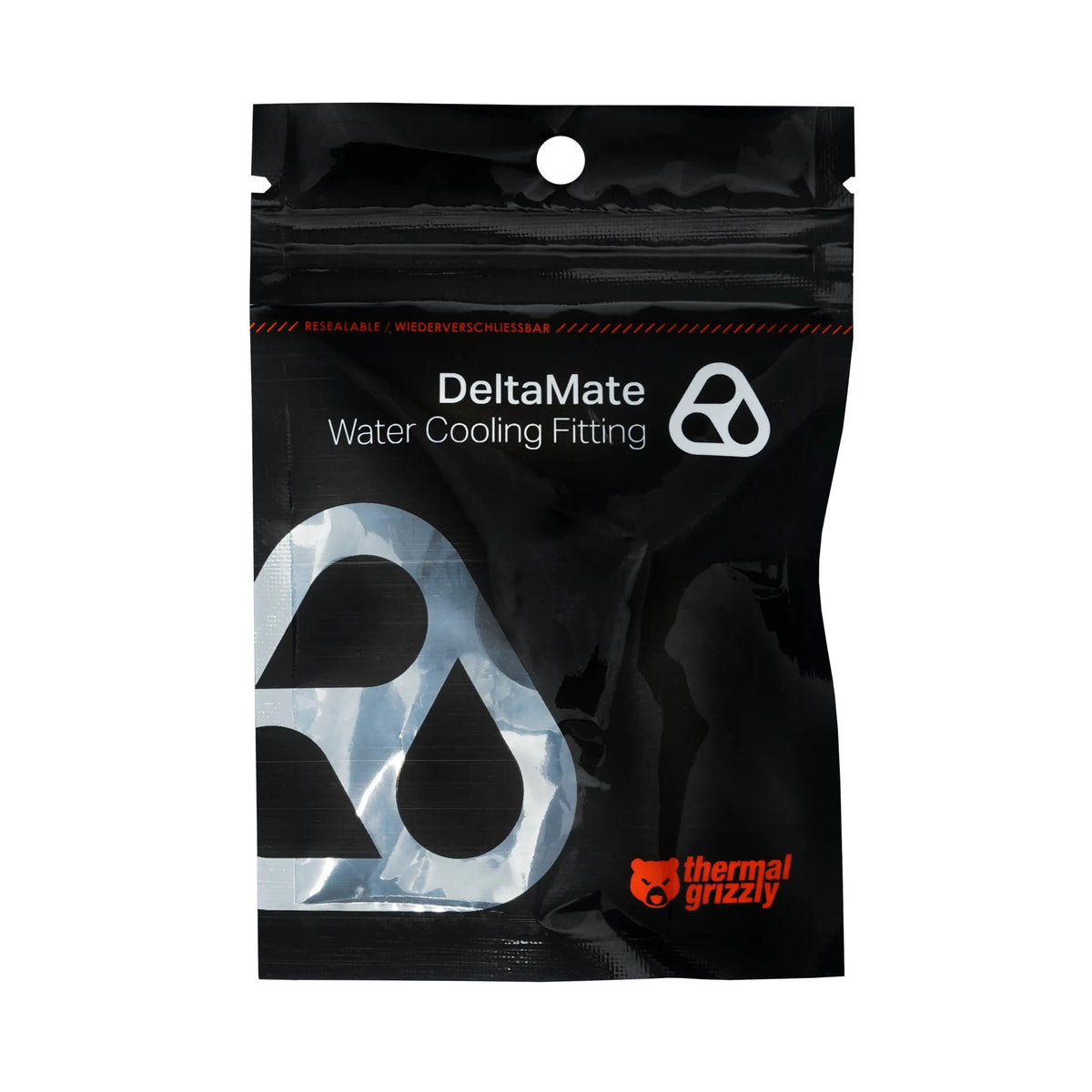 Thermal Grizzly DeltaMate - Tapón (Plug) G1/4" - Níquel Mate