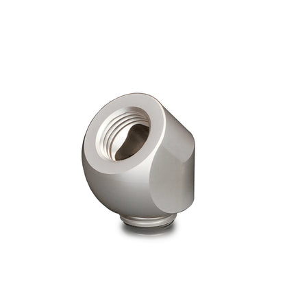 Thermal Grizzly DeltaMate Rotary - Adaptador Rotativo 45°, Níquel Mate (G1/4")