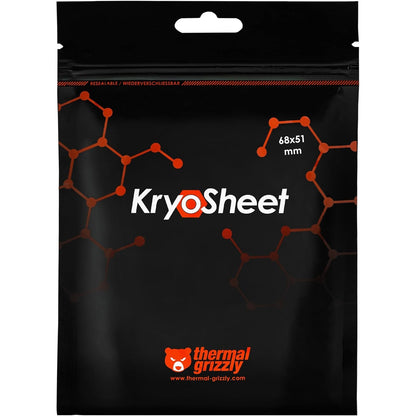 Thermal Grizzly Kryosheet · Pad Térmico de Grafeno 68 × 51 mm