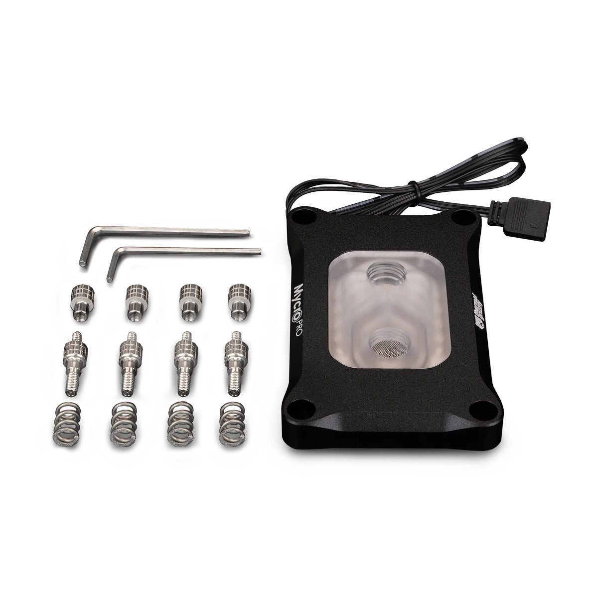 Thermal Grizzly AMD AM5 Mycro Pro RGB — Bloque de Agua para CPU (AM5 / AM4) con Iluminación ARGB