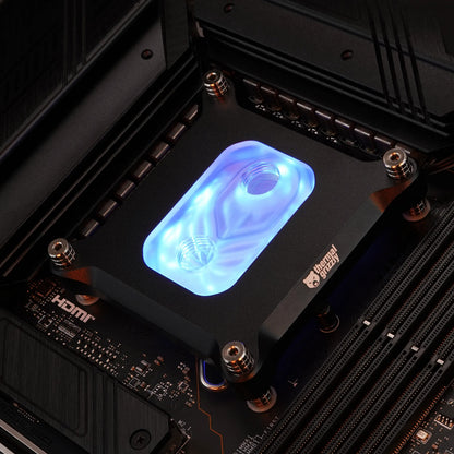 Thermal Grizzly Intel 1851 Mycro Pro RGB — Bloque de Agua para CPU (LGA1851 / LGA1700) con Iluminación ARGB
