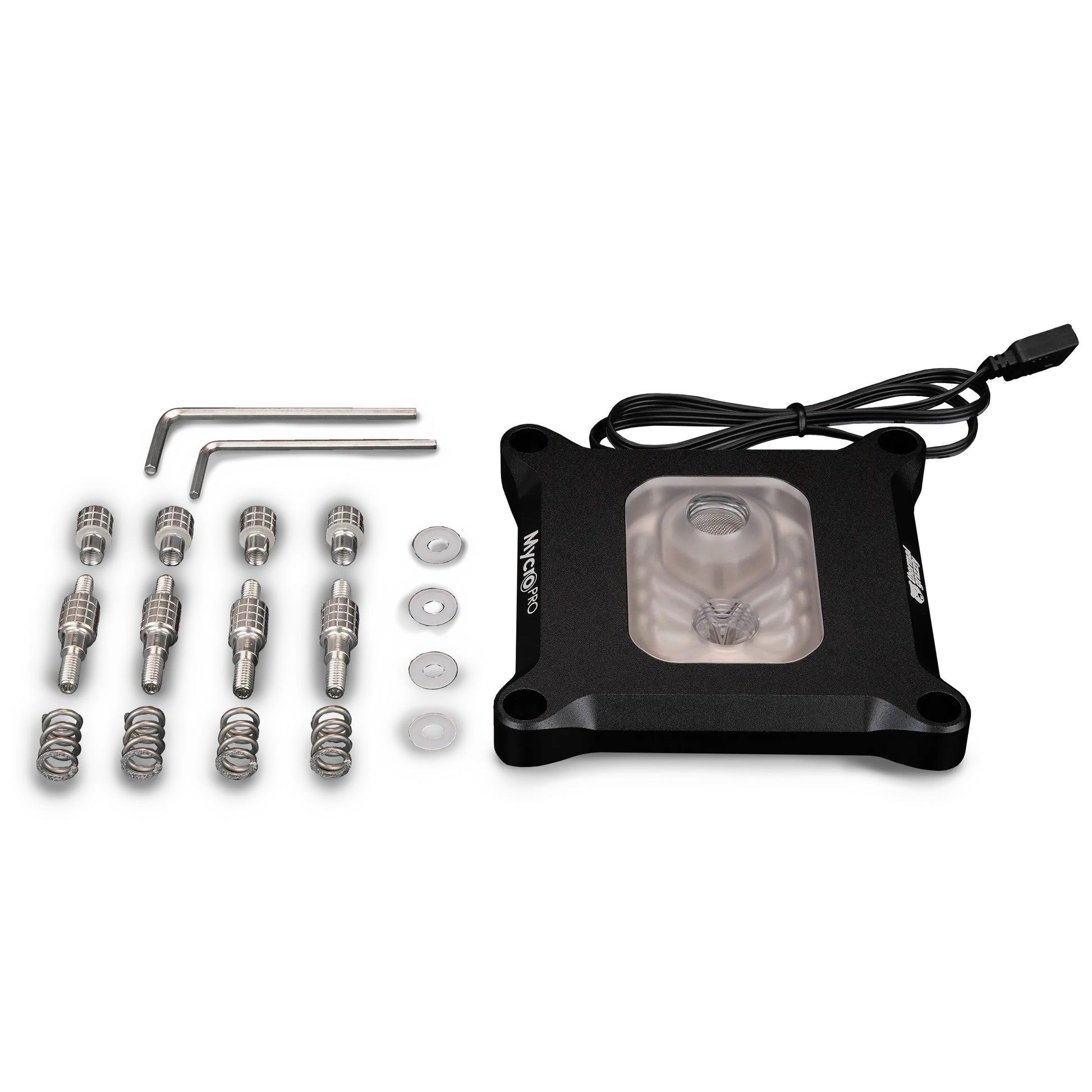 Thermal Grizzly Intel 1851 Mycro Pro RGB — Bloque de Agua para CPU (LGA1851 / LGA1700) con Iluminación ARGB