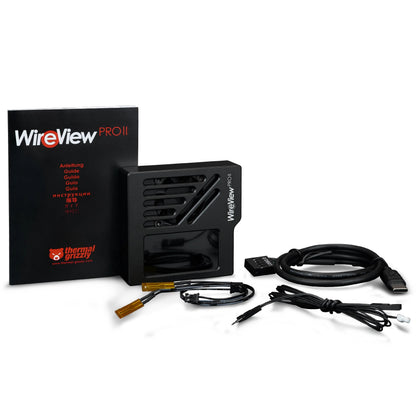 Thermal Grizzly WireView Pro II GPU 12V-2x6 Normal | Monitor de energía por pin con pantalla