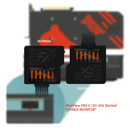 Thermal Grizzly WireView Pro II GPU 12V-2x6 Normal | Monitor de energía por pin con pantalla