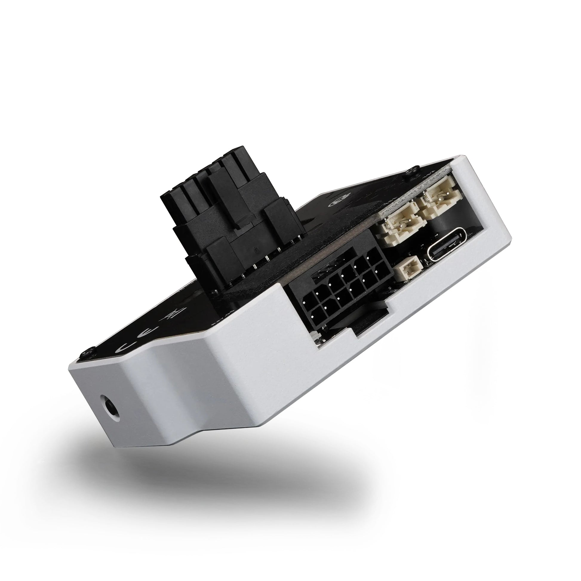 Thermal Grizzly WireView Pro II GPU 12V-2x6 Normal — White Edition | Monitor de energía por pin con pantalla
