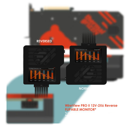 Thermal Grizzly WireView Pro II GPU 12V-2x6 Reversed | Monitor de energía por pin con pantalla