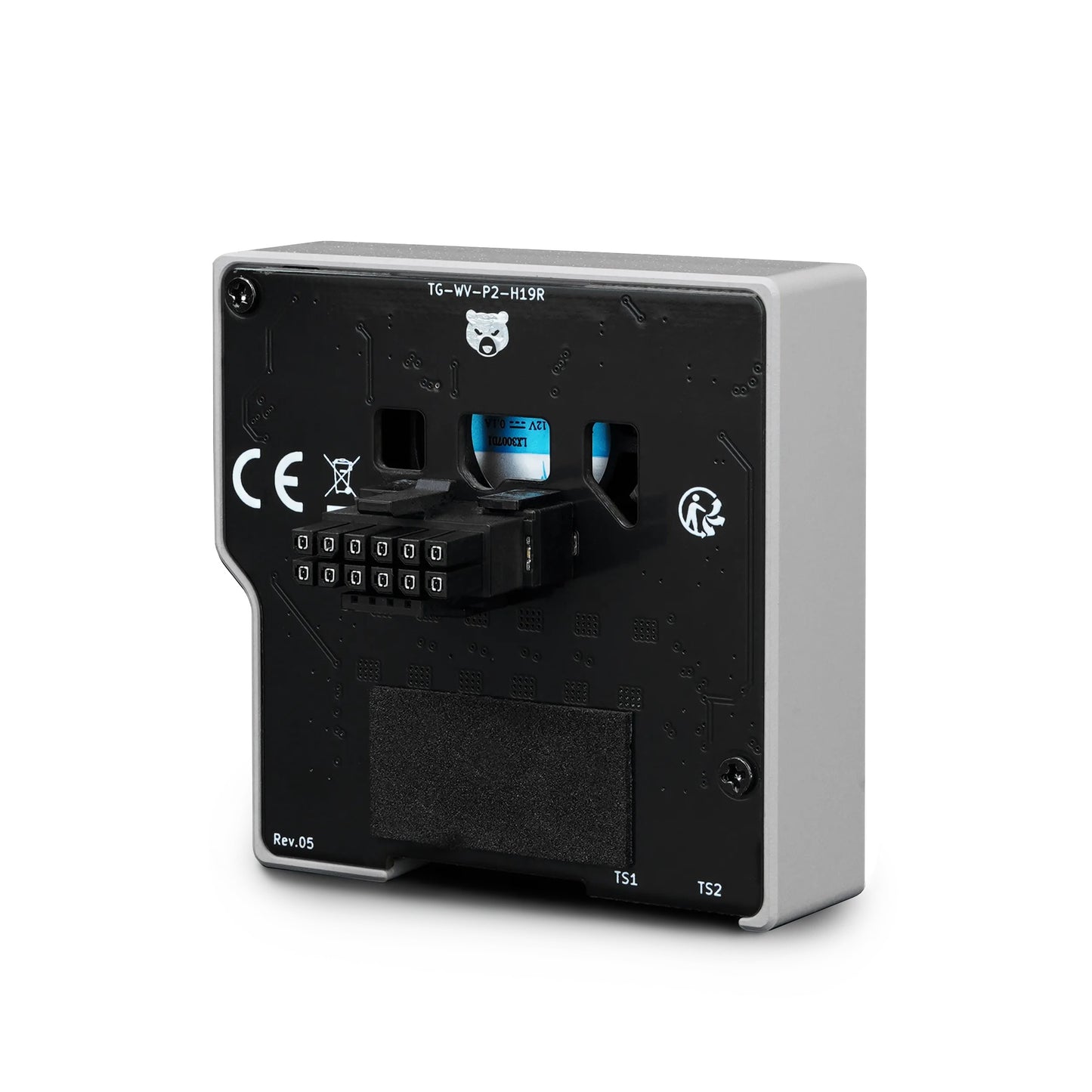 Thermal Grizzly WireView Pro II GPU 12V-2x6 Reversed — White Edition | Monitor de energía por pin con pantalla
