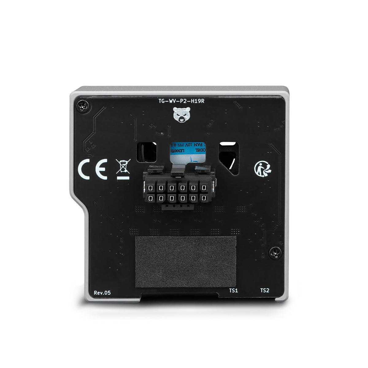 Thermal Grizzly WireView Pro II GPU 12V-2x6 Reversed — White Edition | Monitor de energía por pin con pantalla