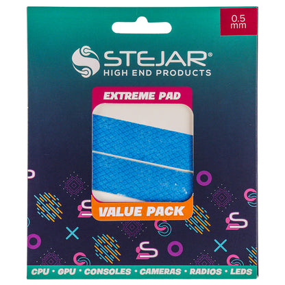 Stejar Thermal PAD 120X20X3.0MM 12.8 W/MK Extreme Alto Rendimiento Value Pack
