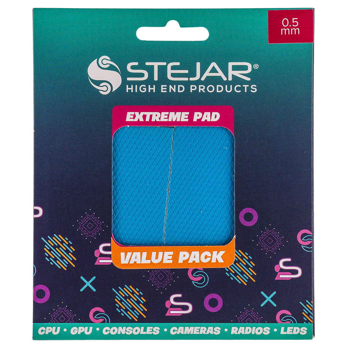 Stejar - Thermal Pad 95x45 12.8 W/MK Extreme Alto Rendimiento VALUE PACK