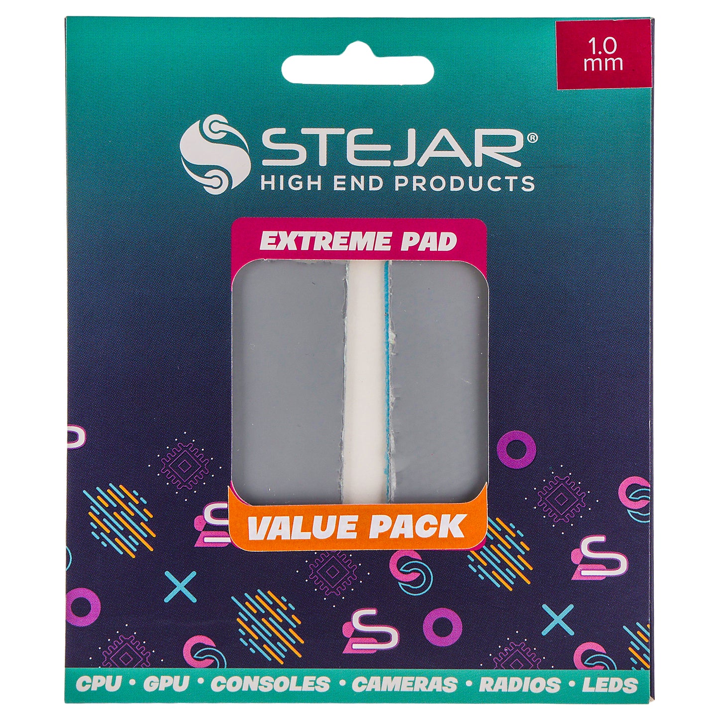 Stejar - Thermal Pad 95x45 12.8 W/MK Extreme Alto Rendimiento VALUE PACK