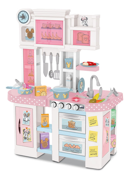Disney Minnie Cocinita Grande Infantil Rosa Con Luz, Sonido