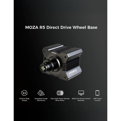 MOZA R5 Bundle · Simulador de Carreras