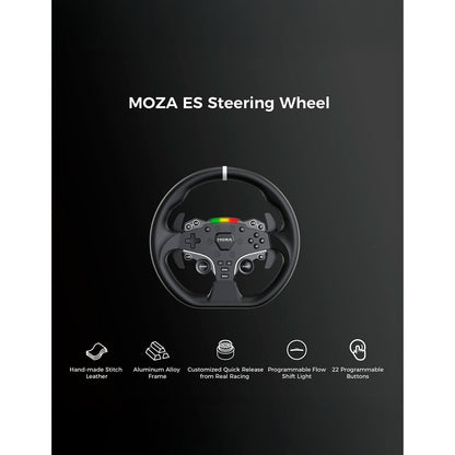 MOZA R5 Bundle · Simulador de Carreras